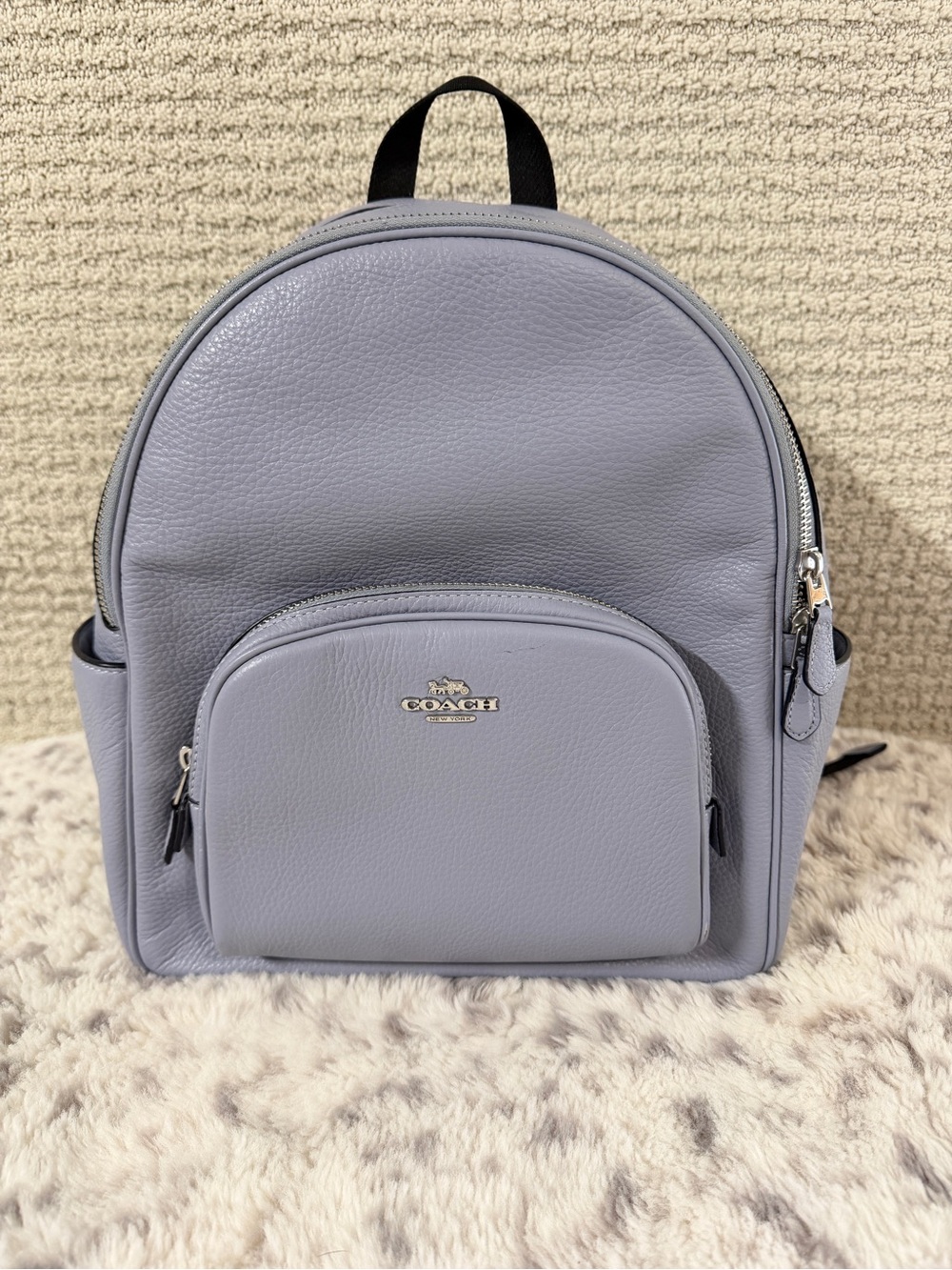 Coach Court Backpack blue mist / silver 5666